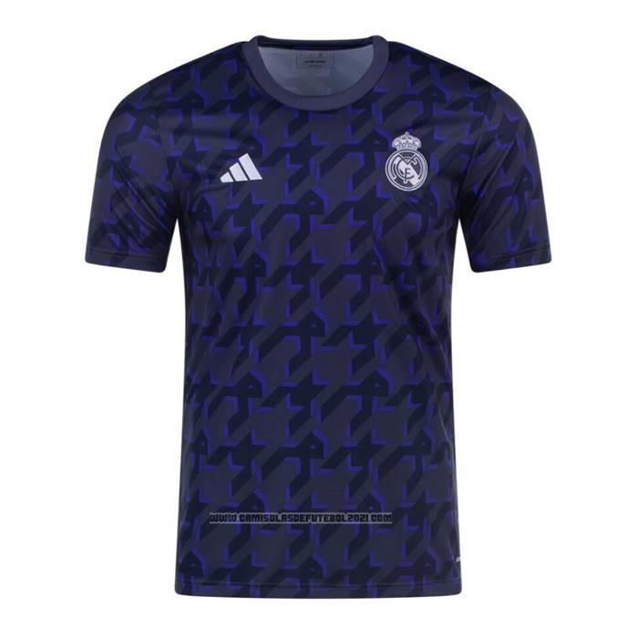 Camisola Pre Match del Real Madrid 2023 Cinza